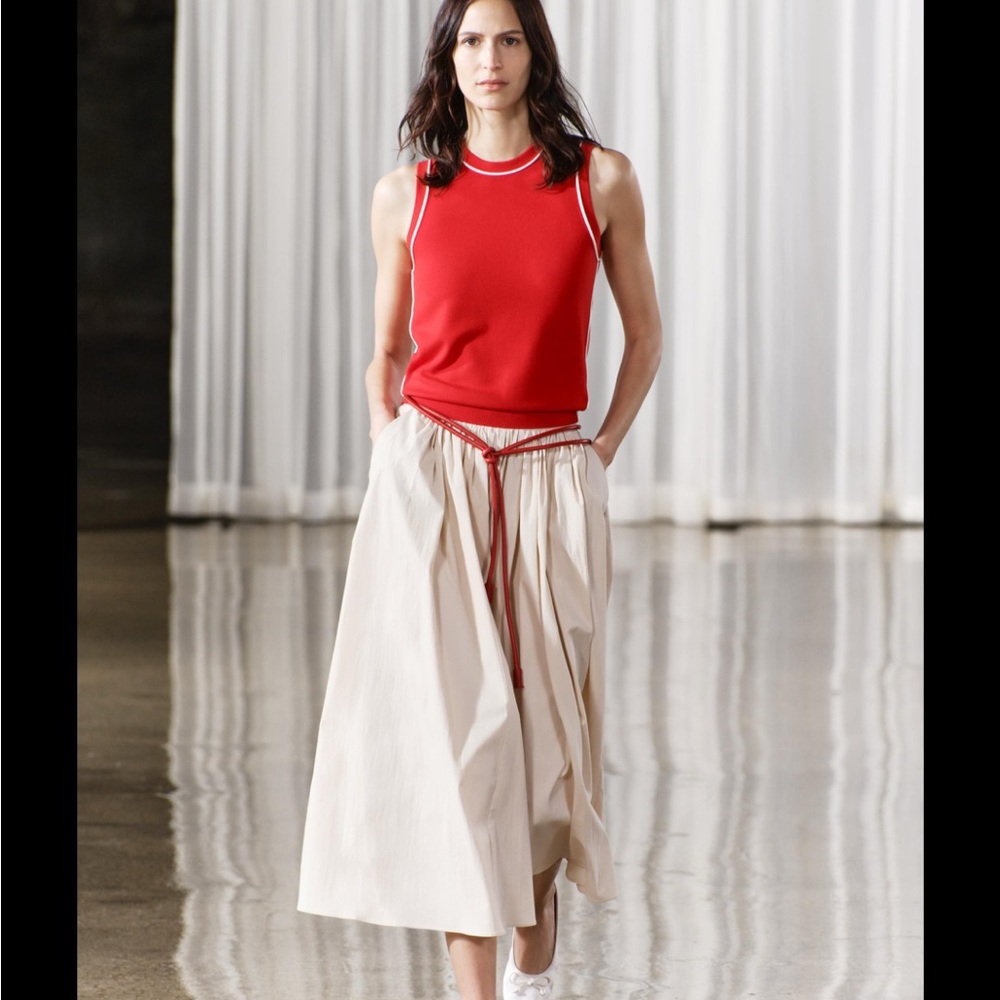 Zara Cream Maxi Skirt